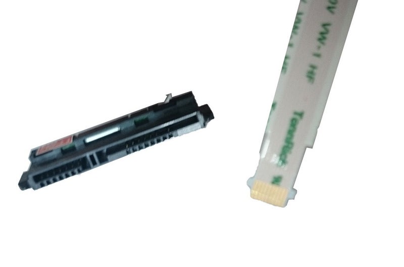 aGood HDD/SSD Hard Drive SATA Flex Cable Connector (Short) for HP Envy 15 15-j105tx 15-J 15-Q Compatible with DW15 6017B0421601 6017B0416801 - Image 2